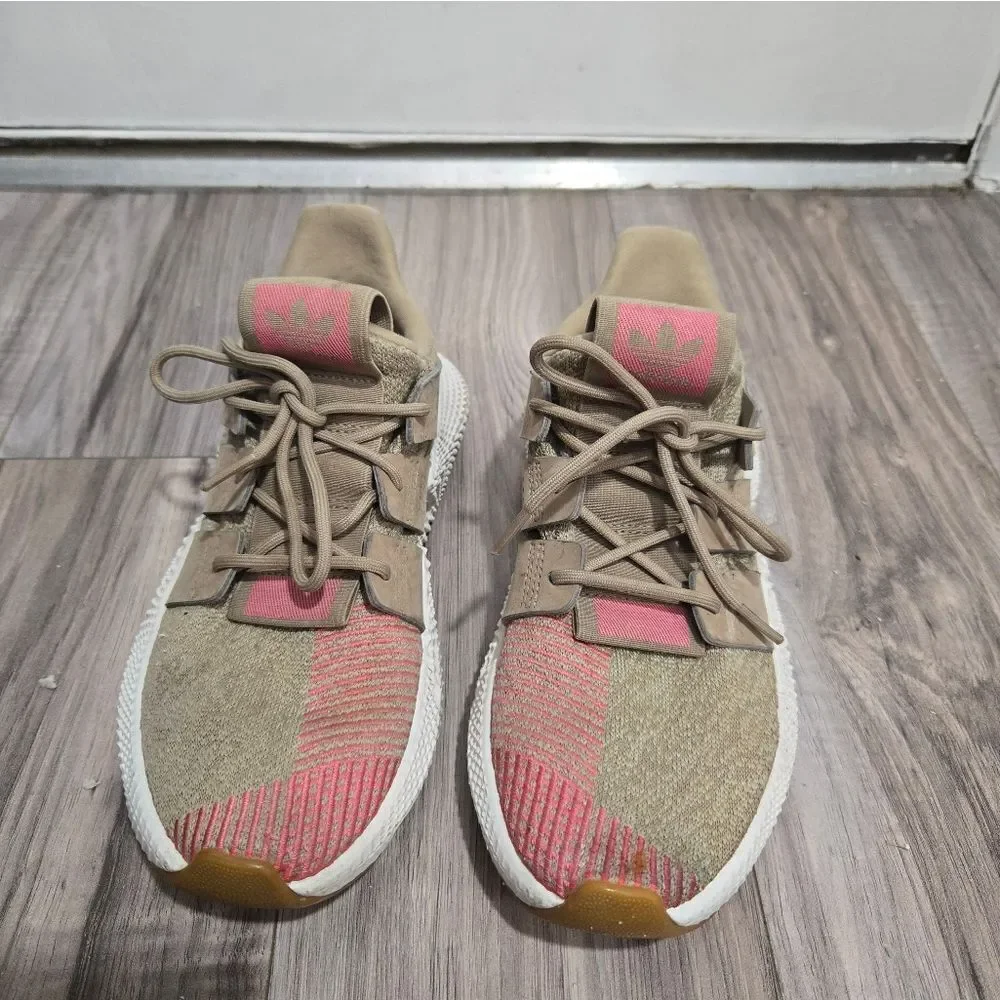 ADIDAS PROPHERE TRACE KHAKI CARGO BEIGE Pink SIZE 6 Men Or 7.5 Women